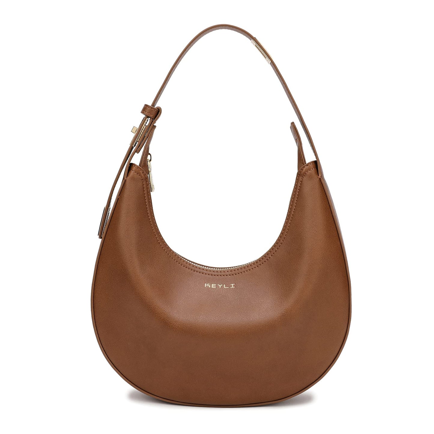 Keyli Shoulder Bag Stylish Casual Clutch Purses for Women 3 Ways Adjust Strap Hobo Handbags with Zip Closure