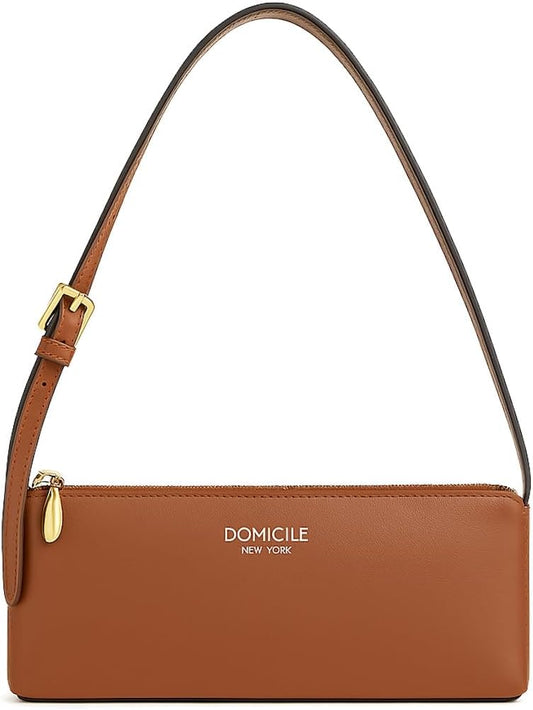 Shoulder Bag for Women, Genuine Leather Purses Small Shoulder Handbags Domicile New York