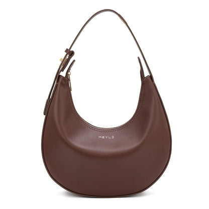 Keyli Shoulder Bag Stylish Casual Clutch Purses for Women 3 Ways Adjust Strap Hobo Handbags with Zip Closure